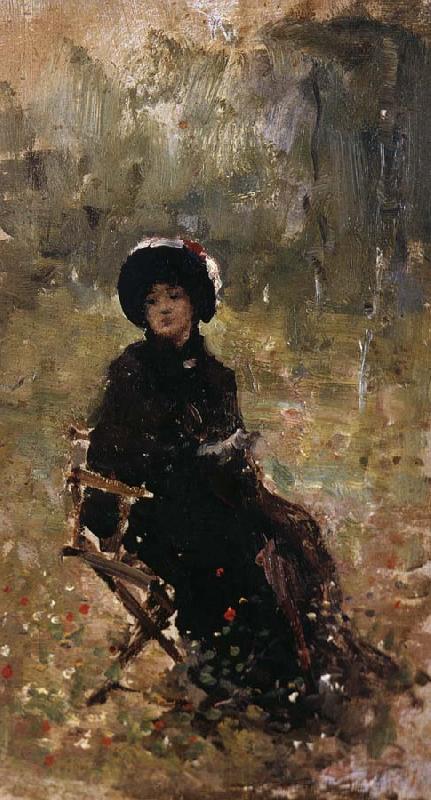 Nicolae Grigorescu In the Garden Germany oil painting art